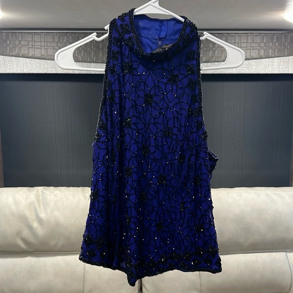 Marina by Marina Bresler Beaded top XL